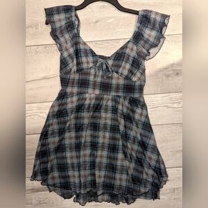 Plaid dress